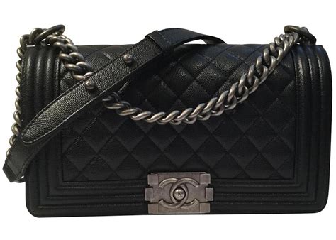 chanel boy 25 caviar|Chanel Medium Caviar Boy Bag .